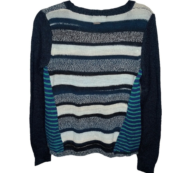 NWT Prana Wool Blend Nautical Striped Seffi Sweater Size Large - Picture 6 of 12